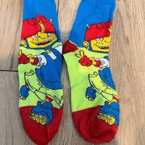 Nickelodeon Rocket Power Twister Crew Socks